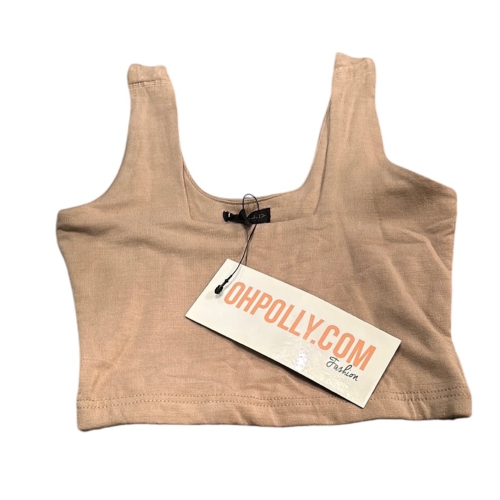 Oh Polly Tan top